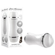 Zero Tolerance DOUBLE DIP - White/Clear 21.2 cm Double Ended Stroker - Naughty by Nature Adult Store