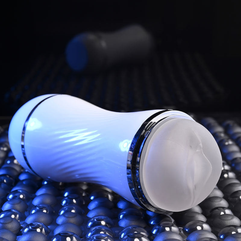Zero Tolerance DOUBLE DIP - White/Clear 21.2 cm Double Ended Stroker - Naughty by Nature Adult Store