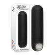 Zero Tolerance All Powerful Rechargeable Bullet - Black 7.6 cm (3'') USB Rechargeable Bullet - Naughty by Nature Adult Store