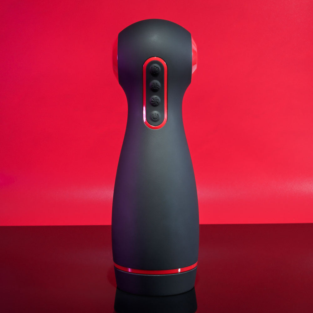 Zero Tolerance TIGHT SQUEEZE - USB Rechargeable Vibrating, Squeezing & Talking Stroker - Naughty by Nature Adult Store