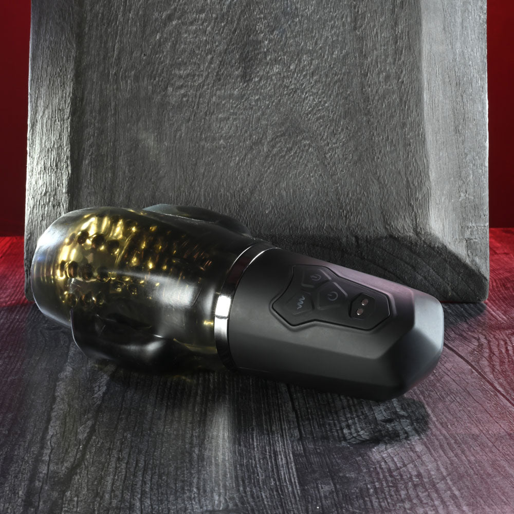 Zero Tolerance A SUCKING GOOD TIME - USB Rechargeable Sucking & Vibrating Stroker - Naughty by Nature Adult Store