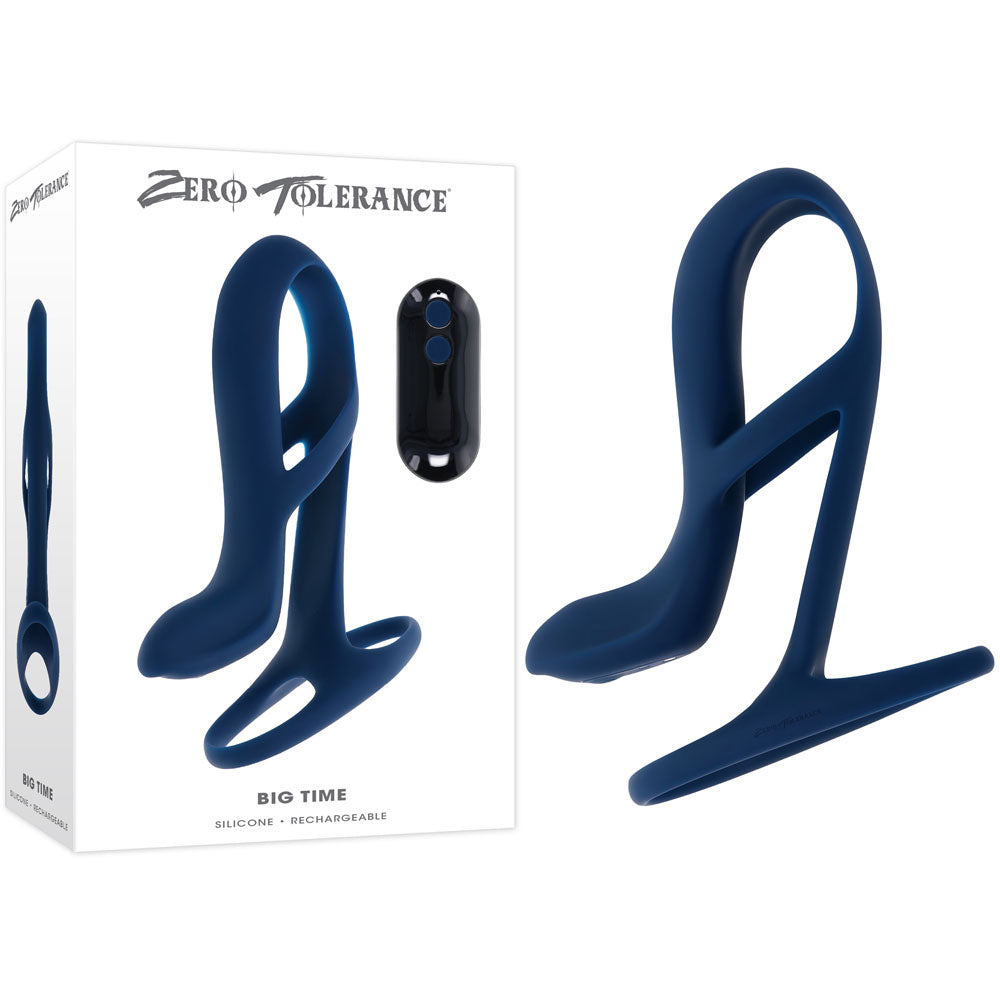 Zero Tolerance BIG TIME - Vibrating Penis Sleeve with Wireless Remote