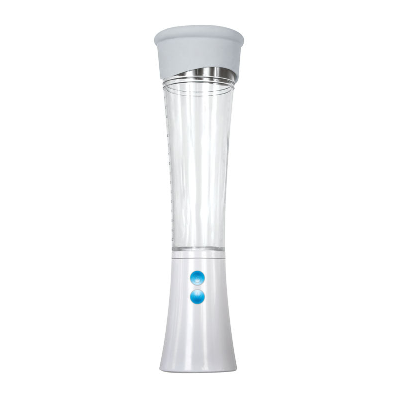 Zero Tolerance Sucking Good - White USB Rechargeable Vibrating Masturbator - Naughty by Nature Adult Store