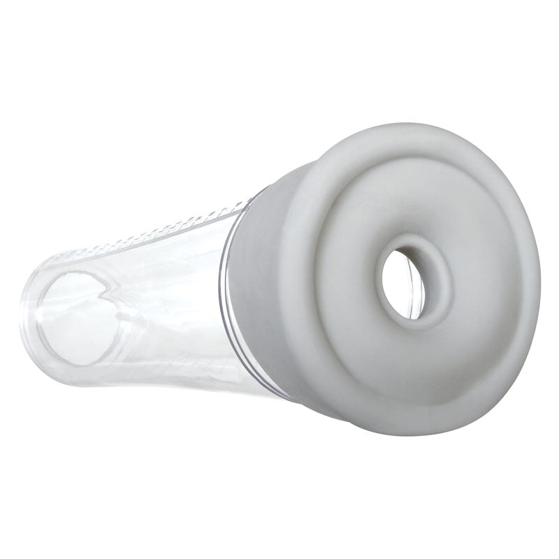 Zero Tolerance Sucking Good - White USB Rechargeable Vibrating Masturbator - Naughty by Nature Adult Store