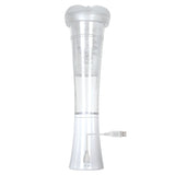 Zero Tolerance Sucking Good - White USB Rechargeable Vibrating Masturbator - Naughty by Nature Adult Store