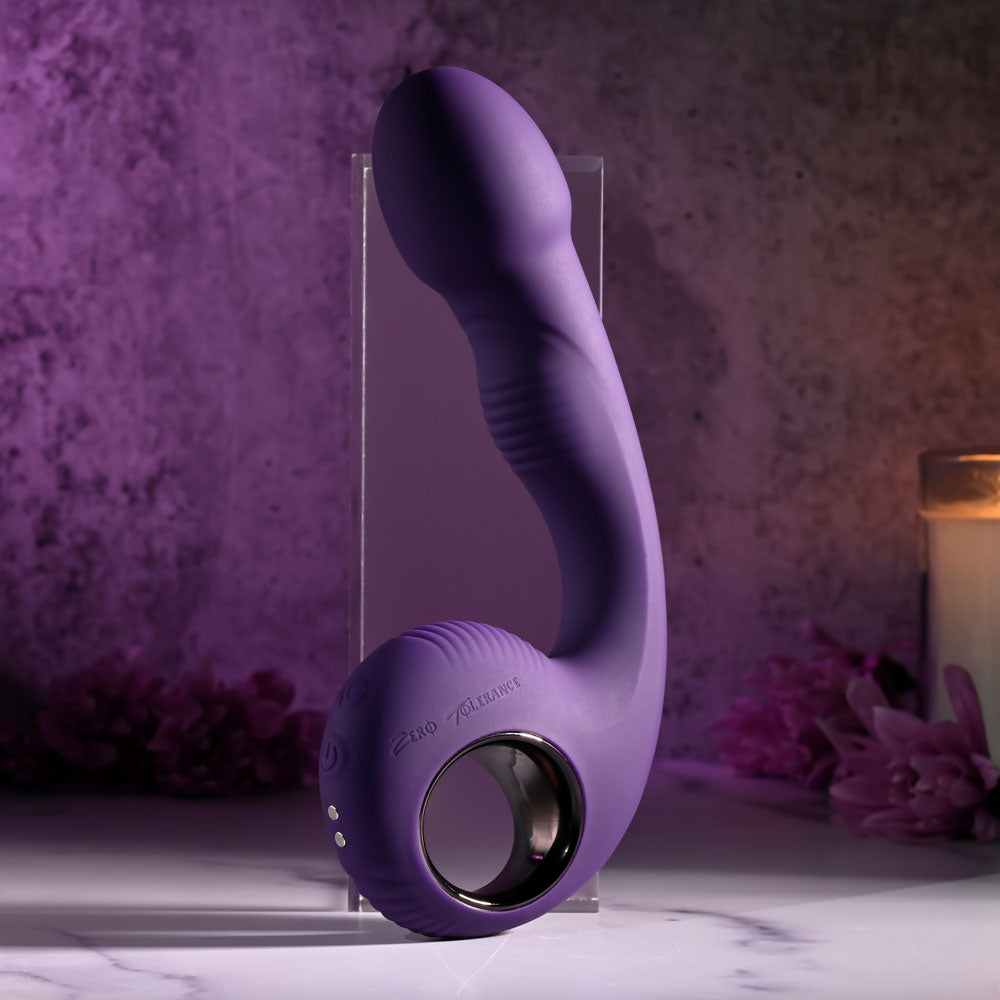 Zero Tolerance RIP CURL - Blue 16.7 cm USB Rechargeable Vibrator - Naughty by Nature Adult Store