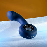 Zero Tolerance THE REACH - Blue 13.8 cm USB Rechargeable Vibrating Anal Plug - Naughty by Nature Adult Store