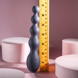 Zero Tolerance RUMPY BUMPY - Purple 17.5 cm USB Rechargeable Vibrating Anal Beads - Naughty by Nature Adult Store