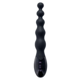 Zero Tolerance BACKDOOR BATON - Black 24 cm USB Rechargeable Vibrating Anal Beads - Naughty by Nature Adult Store