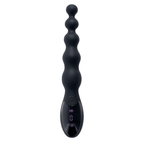 Zero Tolerance BACKDOOR BATON - Black 24 cm USB Rechargeable Vibrating Anal Beads - Naughty by Nature Adult Store