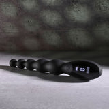 Zero Tolerance BACKDOOR BATON - Black 24 cm USB Rechargeable Vibrating Anal Beads - Naughty by Nature Adult Store