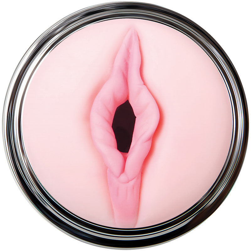 Zero Tolerance The Thrusting Stroker - White USB Rechargeable Thrusting Masturbator - Naughty by Nature Adult Store