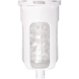 Zero Tolerance The Thrusting Stroker - White USB Rechargeable Thrusting Masturbator - Naughty by Nature Adult Store