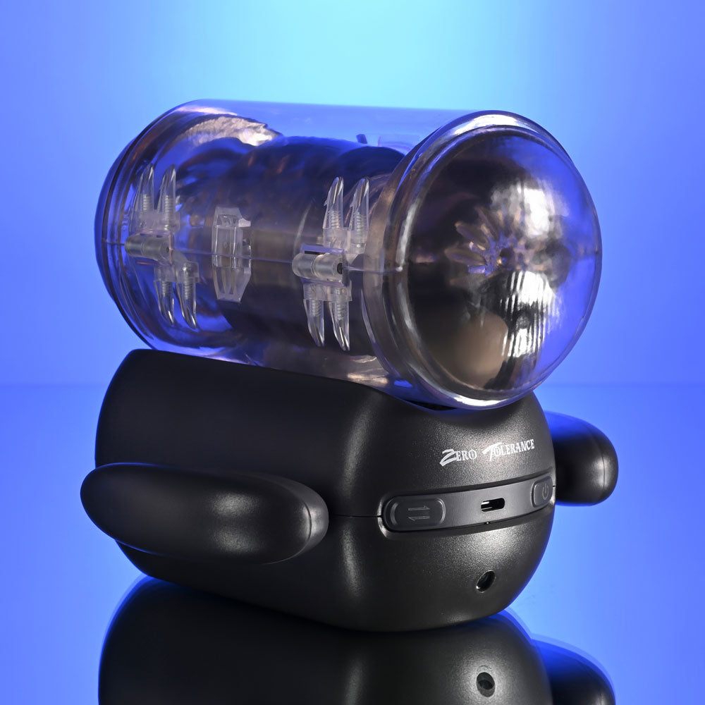 Zero Tolerance Hold Me Tight Vibrating Auto Stroker