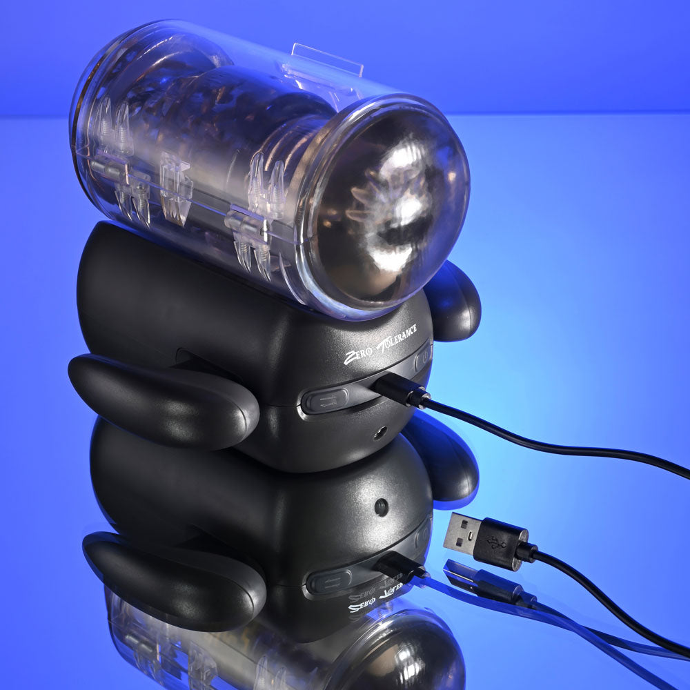 Zero Tolerance Hold Me Tight Vibrating Auto Stroker