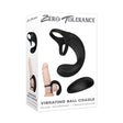 Zero Tolerance Vibrating Ball Cradle - Black USB Rechargeable Vibrating Cock Ring - Naughty by Nature Adult Store