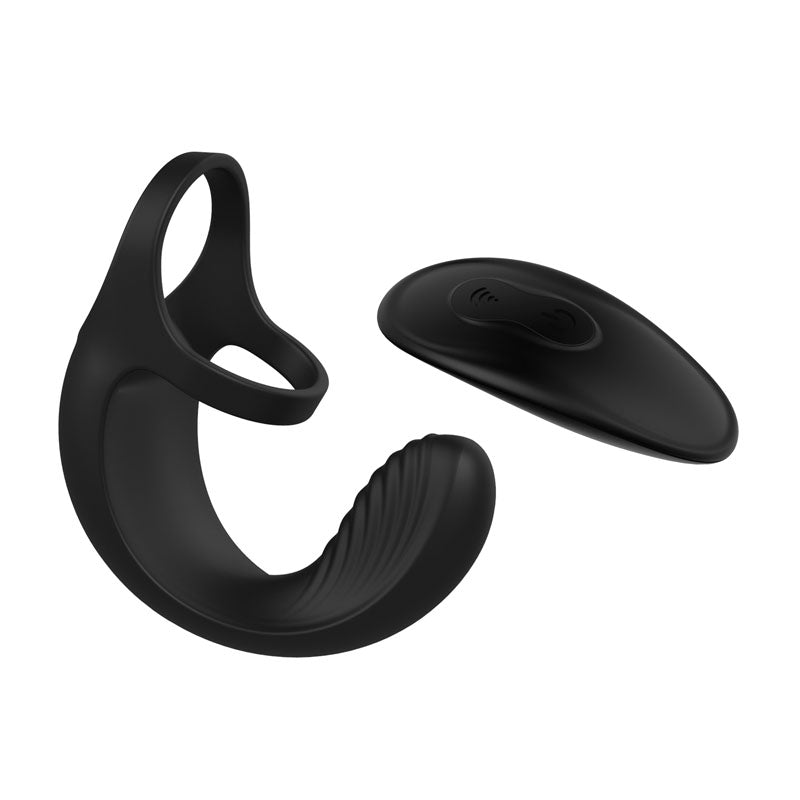 Zero Tolerance Vibrating Ball Cradle - Black USB Rechargeable Vibrating Cock Ring - Naughty by Nature Adult Store