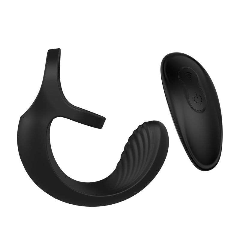 Zero Tolerance Vibrating Ball Cradle - Black USB Rechargeable Vibrating Cock Ring - Naughty by Nature Adult Store