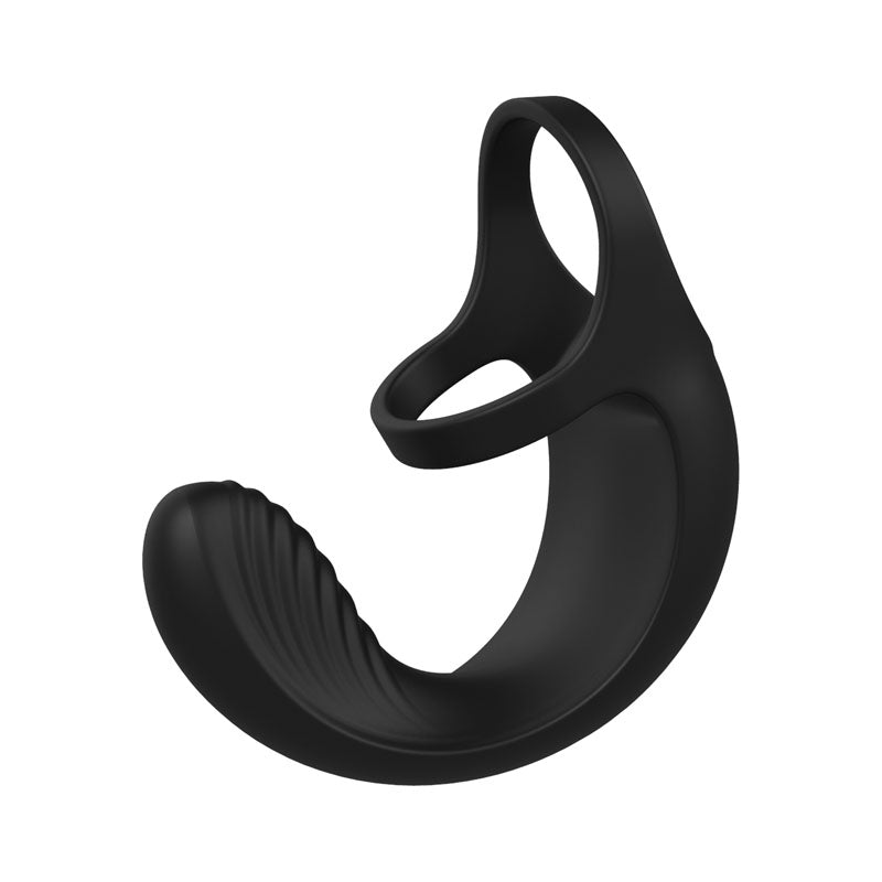 Zero Tolerance Vibrating Ball Cradle - Black USB Rechargeable Vibrating Cock Ring - Naughty by Nature Adult Store