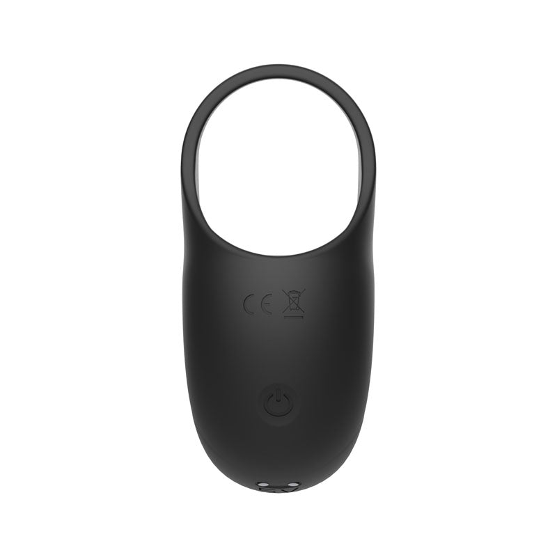 Zero Tolerance Vibrating Ball Cradle - Black USB Rechargeable Vibrating Cock Ring - Naughty by Nature Adult Store