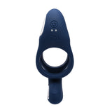 Zero Tolerance RING AROUND THE ROSY - Navy Blue USB Rechargeable Cock Ring - Naughty by Nature Adult Store