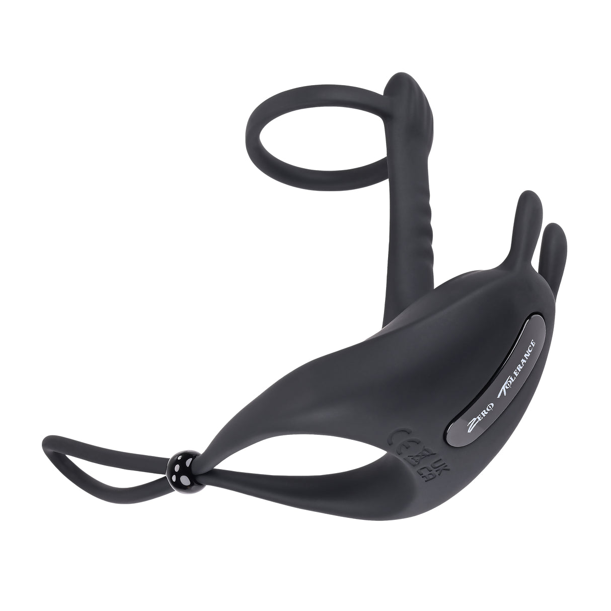 Zero Tolerance SADDLE UP - Black USB Rechargeable Vibrating Cock & Ball Rings - Naughty by Nature Adult Store
