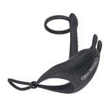 Zero Tolerance SADDLE UP - Black USB Rechargeable Vibrating Cock & Ball Rings - Naughty by Nature Adult Store