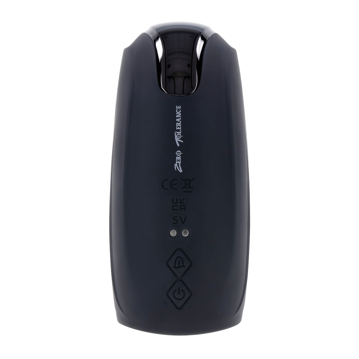 Zero Tolerance LICK THE TIP - Black USB Rechargeable Vibrating & Flicking Masturbator - Naughty by Nature Adult Store