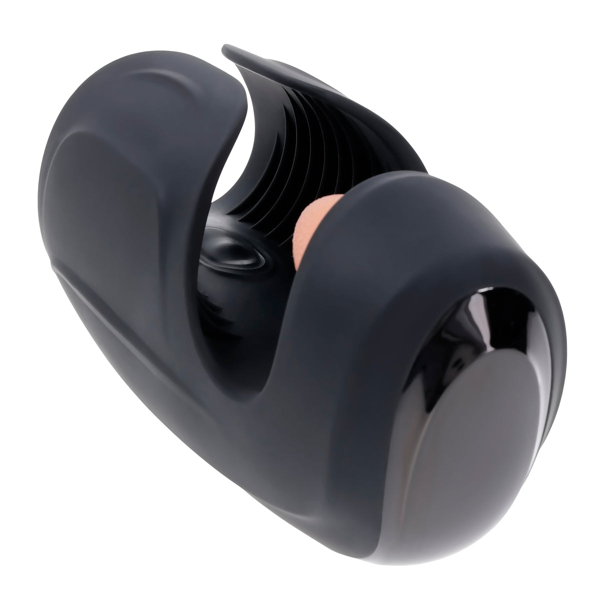 Zero Tolerance LICK THE TIP - Black USB Rechargeable Vibrating & Flicking Masturbator - Naughty by Nature Adult Store