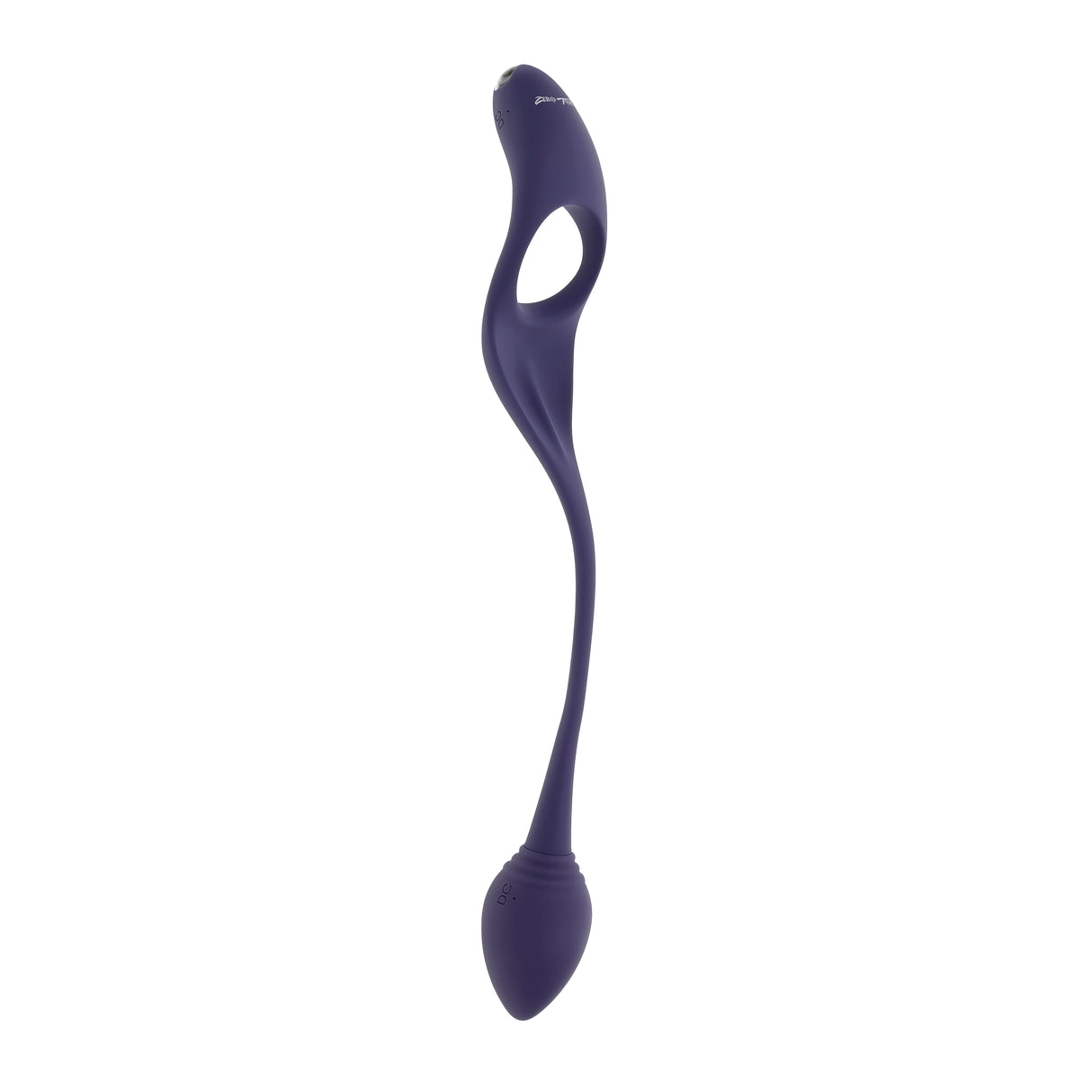 Zero Tolerance TIP TO TAIL - Blue USB Rechargeable Vibrating Butt Plug with Vibrating Cock Ring - Naughty by Nature Adult Store