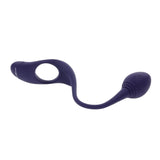 Zero Tolerance TIP TO TAIL - Blue USB Rechargeable Vibrating Butt Plug with Vibrating Cock Ring - Naughty by Nature Adult Store