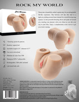 Zero Tolerance Rock My World Rechargeable Doggy Style Torso