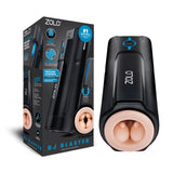 Zolo BJ Blaster - USB Rechargeable Vibrating & Thrusting Masturbator - Naughty by Nature Adult Store