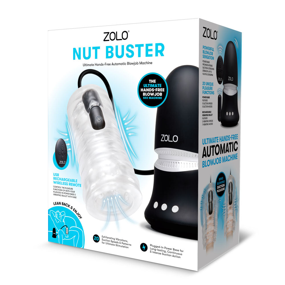 Zolo Nut Buster Hands Free Automatic Blowjob Machine