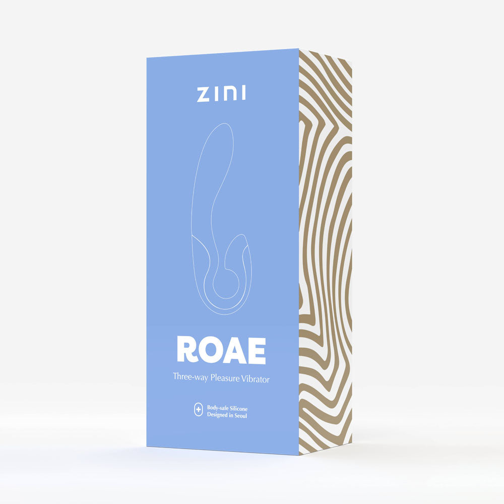 Zini Roae - Pink - Pink 19.5 cm USB Rechargeable Vibrator - Naughty by Nature Adult Store