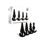 Adam & Eve 4 Piece Anal Plug Kit - Set of 4 Sizes - Naughty by Nature Adult Store