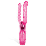 Adam & Eve Dual Pleasure Vibrator with Anal Probe - Naughty by Nature Adult Store