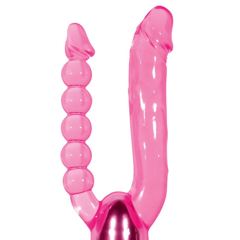 Adam & Eve Dual Pleasure Vibrator with Anal Probe - Naughty by Nature Adult Store