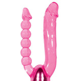 Adam & Eve Dual Pleasure Vibrator with Anal Probe - Naughty by Nature Adult Store