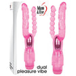 Adam & Eve Dual Pleasure Vibrator with Anal Probe - Naughty by Nature Adult Store