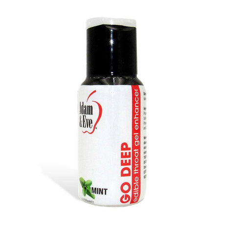Adam & Eve GO DEEP Throat Gel - Mint Flavoured Oral Sex Gel - 30 ml - LOTIONS & LUBES - Naughty by Nature Adult Store
