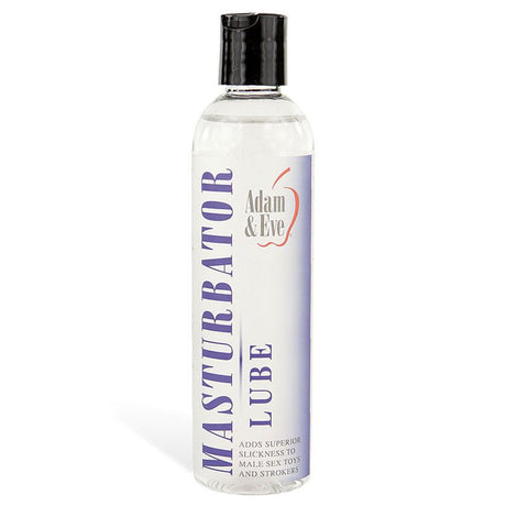 Adam & Eve Masturbator Lube - Water Based Lubricant - 237 ml (8 oz) Bottle - LOTIONS & LUBES