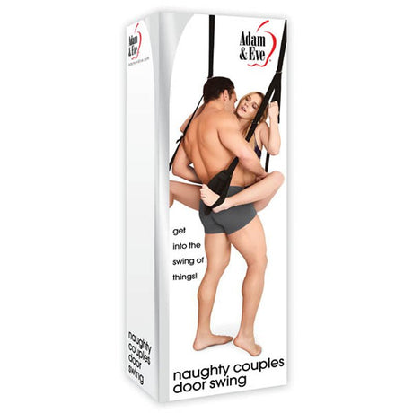 Adam & Eve Naughty Couples Door Swing - Black Swing - SWINGS