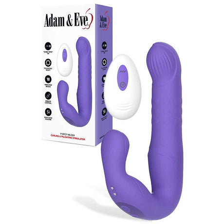 Adam & Eve P - SPOT MILKER - Curling & Pulsating Prostate Massager - Naughty by Nature Adult Store