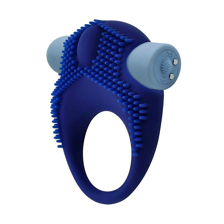 Adam Eve Rumbler Silicone Cock Rings Vibrating Bullet Set 3 - COCK RINGS
