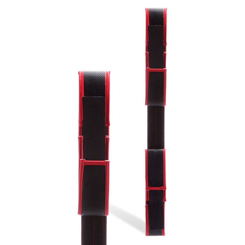 Adam & Eve Scarlet Couture Spreader Bar - Black/Red - Naughty by Nature Adult Store