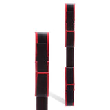 Adam & Eve Scarlet Couture Spreader Bar - Black/Red - Naughty by Nature Adult Store
