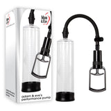 Adam & Eve Starter Penis Pump - Clear Penis Pump - Naughty by Nature Adult Store