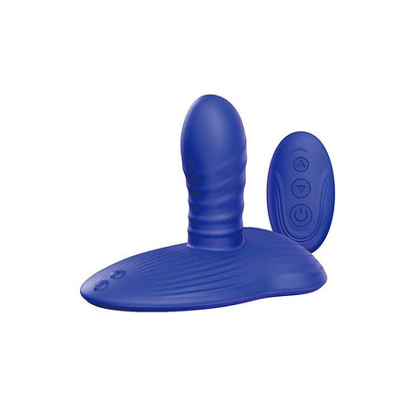 Adam & Eve THE MIDNGHT RIDER - Thrusting Vibrating Grinder with Remote - STIMULATORS
