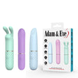 Adam & Eve TRIPLE PLEASURES - Coloured Rechargeable Vibrators - Set of 3 - VIBRATORS